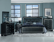 Allura Black Dresser - 1916BK-5 - Lara Furniture
