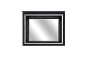 Allura Black LED Mirror - Lara FurnitureMirror