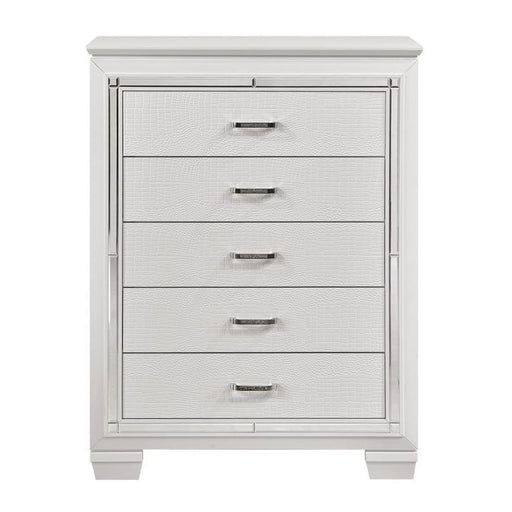 Allura White Chest - Lara FurnitureChest