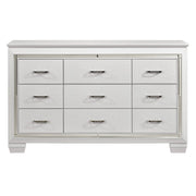 Allura White Dresser - Lara FurnitureDresser