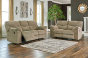 Alphons Briar Reclining Living Room Set - Lara FurnitureReclining Living Room Set