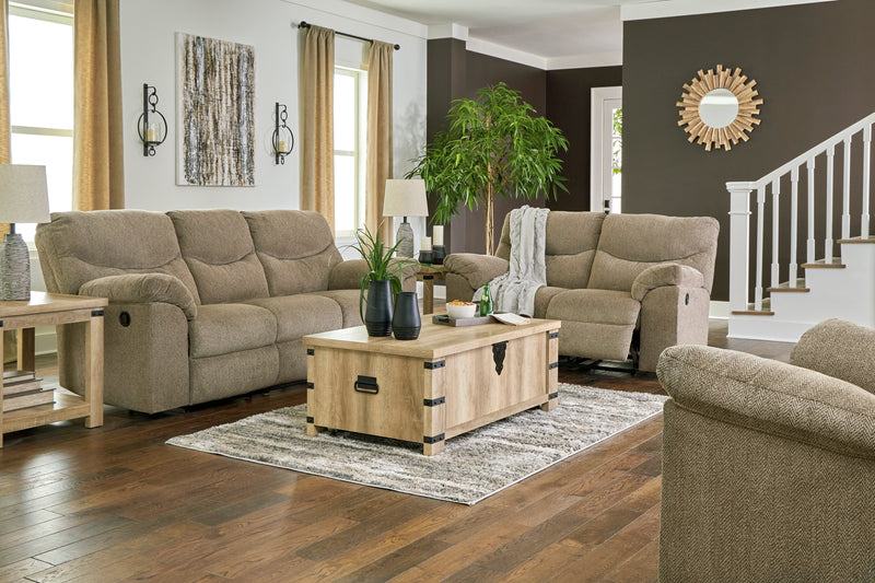 Alphons Briar Reclining Living Room Set - Lara FurnitureReclining Living Room Set