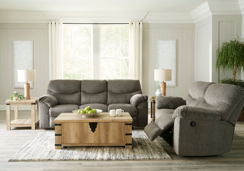 Alphons Putty Reclining Living Room Set - Lara FurnitureReclining Living Room Set