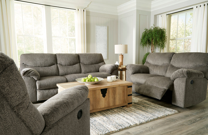 Alphons Putty Reclining Living Room Set - Lara FurnitureReclining Living Room Set