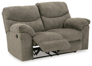 Alphons Putty Set of 2 Reclining Loveseats - 28201U4