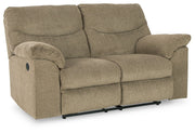 Alphons Reclining Loveseat - Lara FurnitureLoveseat