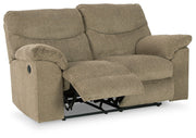 Alphons Reclining Loveseat - Lara FurnitureLoveseat