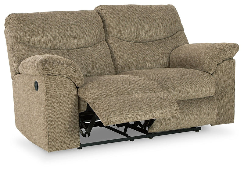 Alphons Reclining Loveseat - Lara FurnitureLoveseat