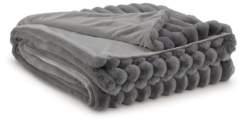 Alsonwell Gray Throw (Set of 3) - A1001081