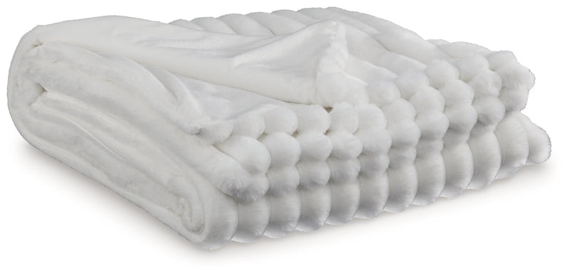 Alsonwell White Throw (Set of 3) - A1001080