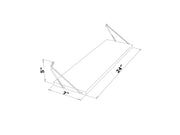 Altai Triple Shelf in Walnut-Chrome - 760-ALT-MT190201