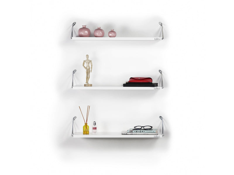 Altai Triple Shelf in Walnut-Yellow - 760-ALT-MT190202