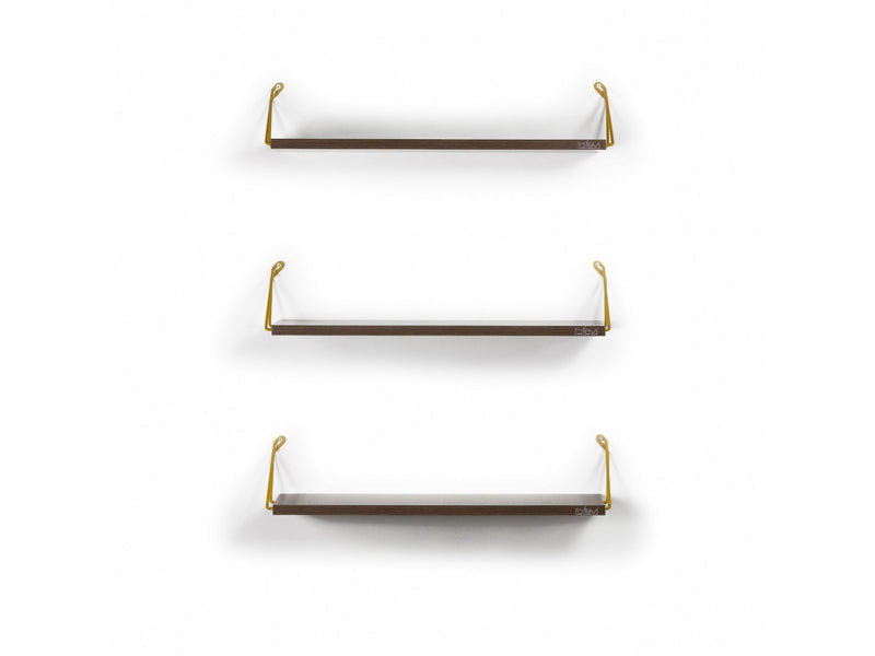 Altai Triple Shelf in White-Chrome - 760-ALT-MT190220