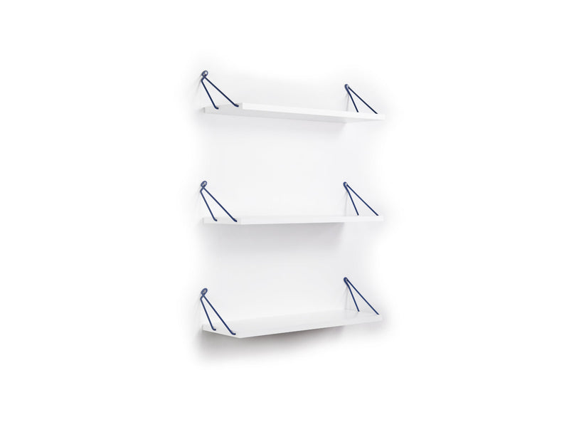 Altai Triple Shelf in White-Chrome - 760-ALT-MT190220