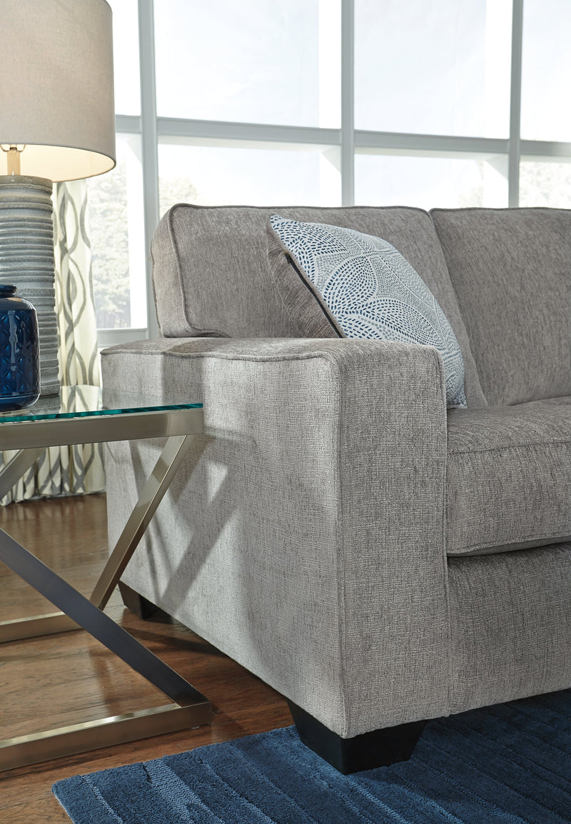 Altari Alloy 2-Piece Sleeper Sectional with Ottoman from Ashley - Lara Furniture