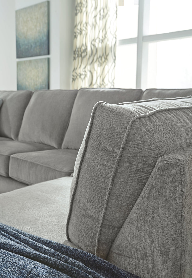 Altari Alloy 2-Piece Sleeper Sectional with Ottoman from Ashley - Lara Furniture