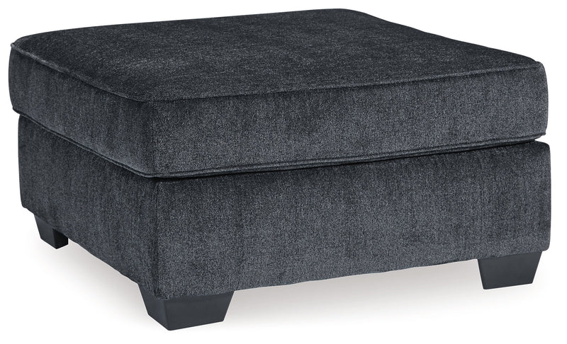 Altari Slate 2-Piece Sleeper Sectional with Ottoman from Ashley - Lara Furniture