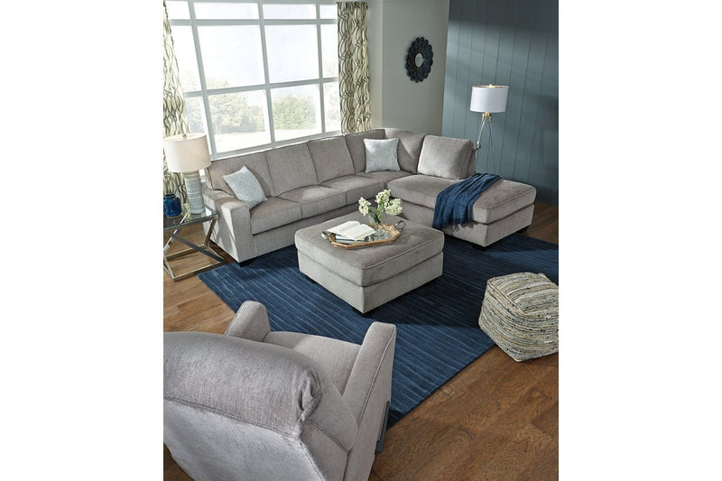 Altari Alloy Oversized Accent Ottoman - Lara FurnitureOttoman