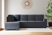Altari Slate 2-Piece Sectional with Chaise and Ottoman - 87213U11