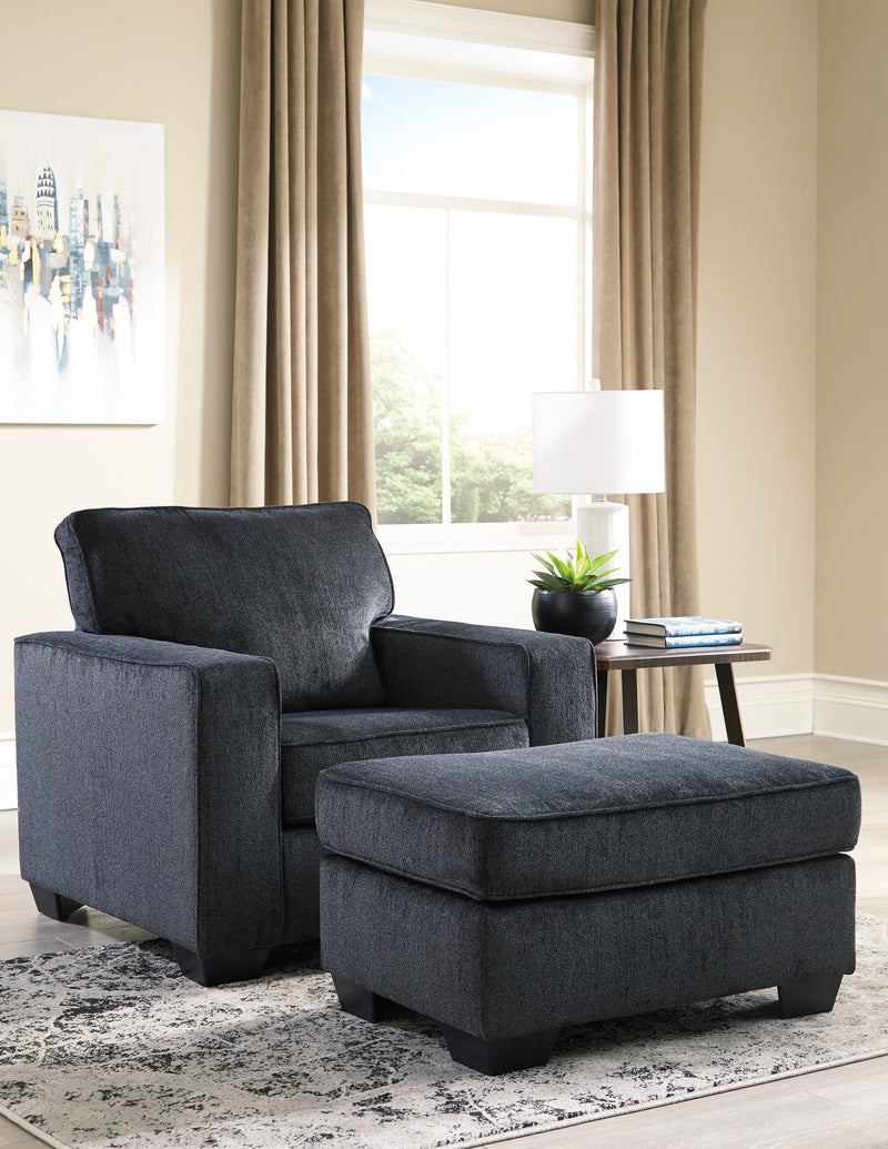 Altari Slate Living Room Set - Gate FurnitureLiving Room Set