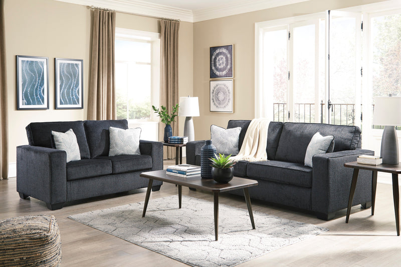 Altari Slate Living Room Set - Gate FurnitureLiving Room Set