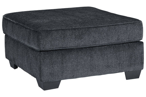 Altari Slate Oversized Accent Ottoman - Gate FurnitureOttoman