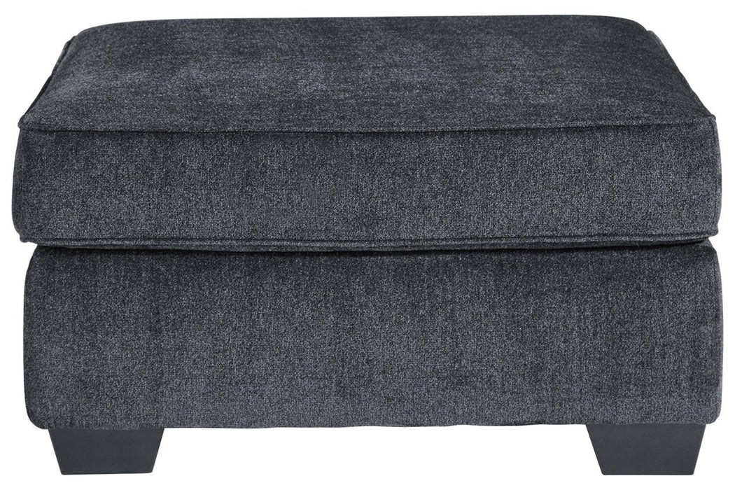 Altari Slate Oversized Accent Ottoman - Gate FurnitureOttoman