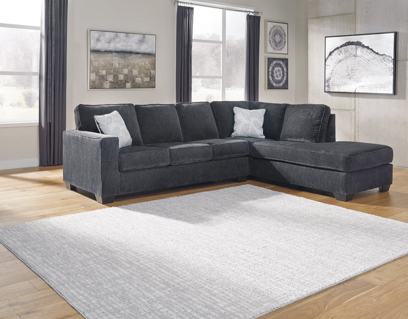 Altari Slate RAF Sectional - Lara FurnitureSectional