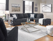 Altari Slate RAF Sleeper Sectional - Lara FurnitureSleeper Sectional