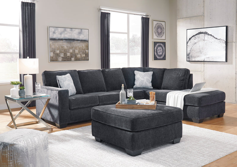 Altari Slate RAF Sleeper Sectional - Lara FurnitureSleeper Sectional