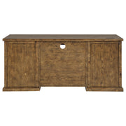Altidore 68-inch 7-drawer Executive Home Office Desk Distressed Brown - 800795