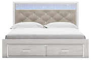 Altyra King Storage Panel Bed and Nightstand - B2640B80