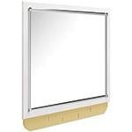Altyra White Bedroom Mirror - Lara FurnitureMirror