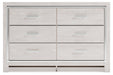 Altyra White Dresser - Gate FurnitureDresser