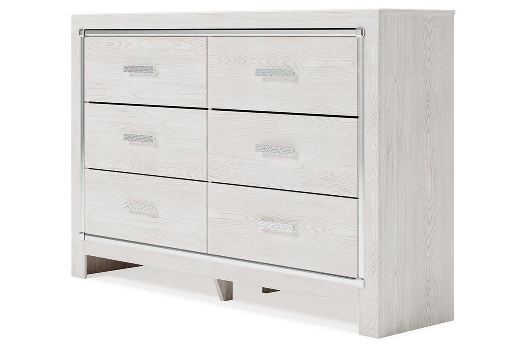 Altyra White Dresser - Gate FurnitureDresser