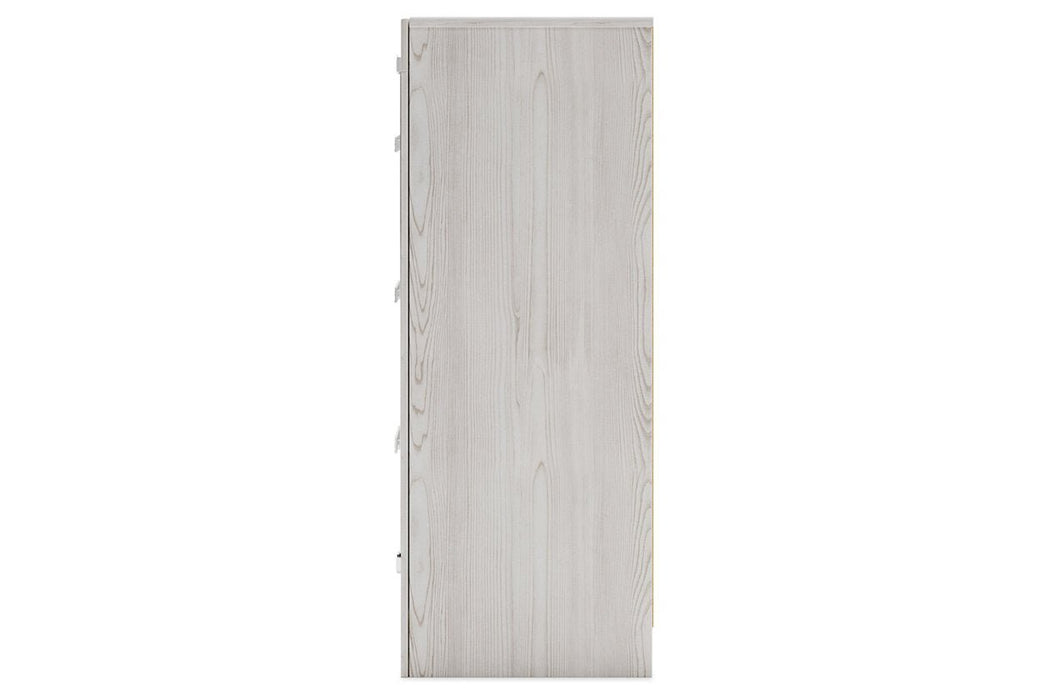 Altyra White Dresser - Gate FurnitureDresser