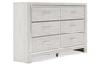 Altyra White Dresser - Gate FurnitureDresser