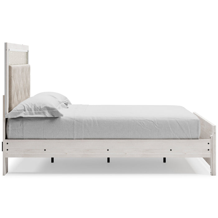 Altyra White Full Panel Bed - Gate FurnitureFull Bed