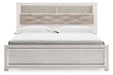 Altyra White King Panel Bookcase Bed - Gate FurnitureKing Bed