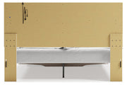 Altyra White King Upholstered Storage Bed - Lara FurnitureKing Bed