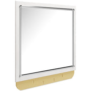 Altyra White LED Bookcase Upholstered Panel Bedroom Set - Lara FurnitureBedroom Set