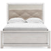 Altyra White LED Upholstered Panel Youth Bedroom Set - Gate FurnitureYouth Bedroom Set