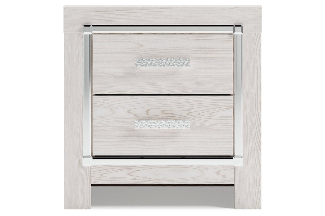 Altyra White Nightstand - Gate FurnitureNightstand
