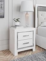 Altyra White Nightstand - Gate FurnitureNightstand