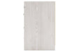 Altyra White Nightstand - Gate FurnitureNightstand