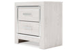 Altyra White Nightstand - Gate FurnitureNightstand