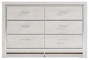 Altyra White Queen Storage Bed, Dresser and Chest - B2640B64
