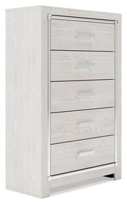 Altyra White Queen Storage Bed, Dresser and Chest - B2640B64