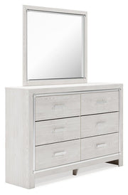 Altyra White Queen Storage Bed, Dresser Mirror, Chest and 2 Nightstands - B2640B72