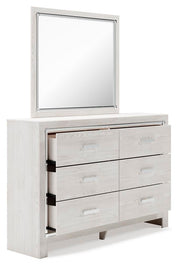 Altyra White Queen Storage Bed, Dresser Mirror, Chest and 2 Nightstands - B2640B72